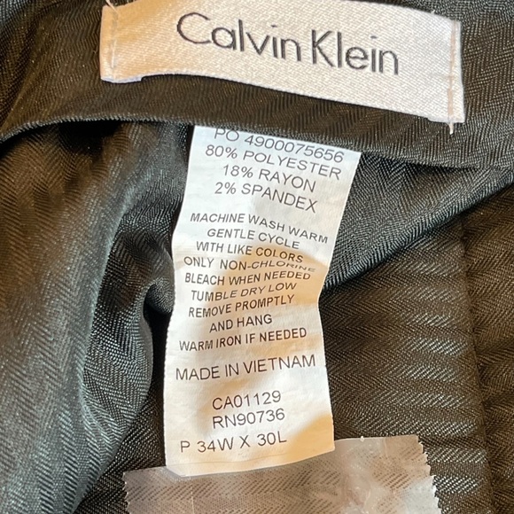 3-Calvin Klein Pants. - Picture 2 of 10